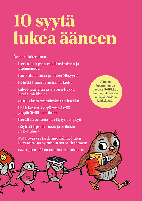 10 syytä lukea ääneen