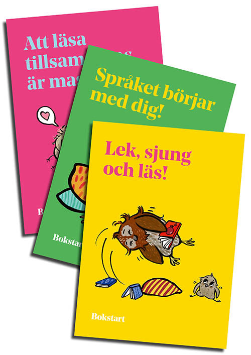 Bokstart Affisch A3 - paket med 3 st